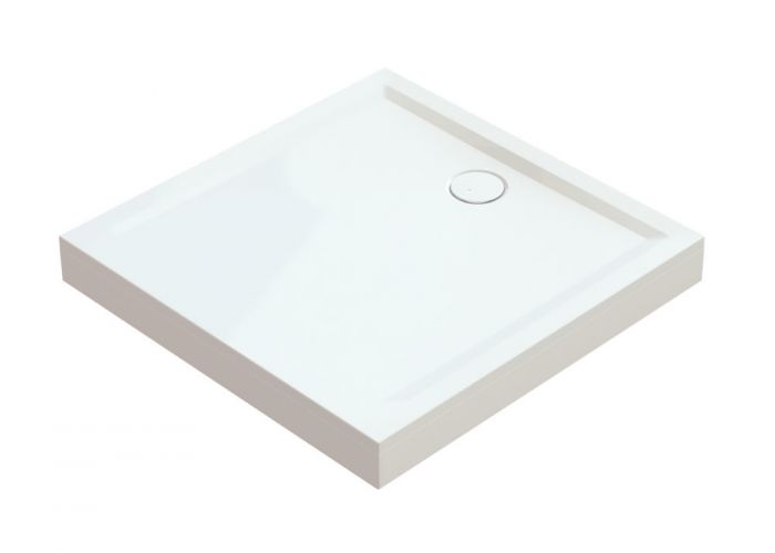 Obudowa aluminiowa brodzika 900 x 900 x 90 mm SANPLAST OBPK biała EW | 625400083001000