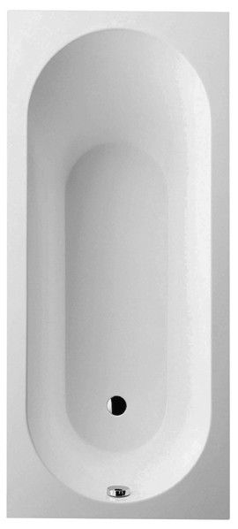 Wanna Quaryl prostokątny VILLEROY & BOCH WELLNESS Oberon Solo 1700 700 x 450 mm weiss alpin o owalnej formie wewnętrznej | UBQ177OBE2V01