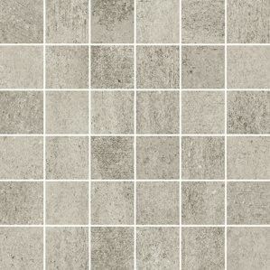 GRAVA płytka gresowa light grey mosaic matt 298 x 298 x 8 mm gat. I