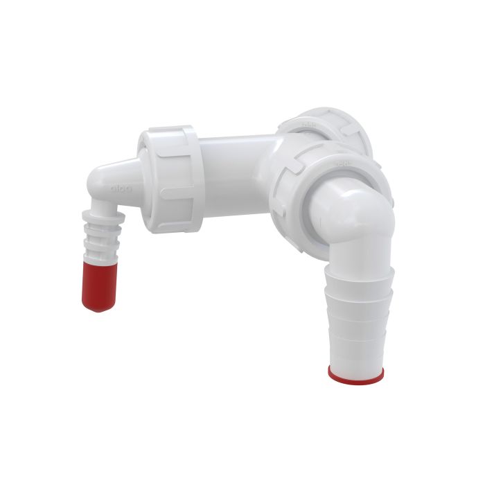 Kolano podwójne ALCADRAIN G1"/8–23 | P149Z