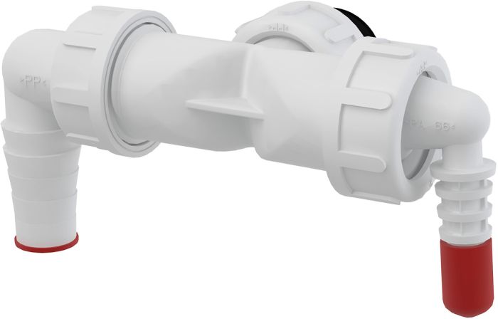 Kolano podwójne z zaworem ALCA G1" / 8–23  | P156ZG1