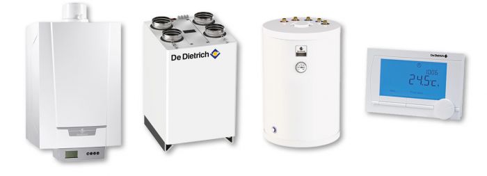 Kocioł gazowy kondensacyjny DE DIETRICH MCR3 evo 24T/SR100 | 7716670100KISRU