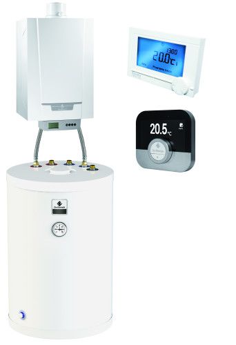 Kocioł gazowy kondensacyjny DE DIETRICH MCR3 evo 35T/SRK150 | 7716671150KIS
