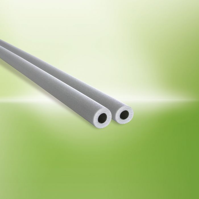 Otulina polietylenowa IZO-MAX 6 x 22 mm odcinek 2 m szara