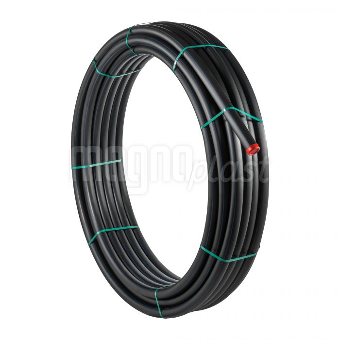 Rura PE-HD 100 RC czarna 110 x 10,0 mm zwój 50 m SDR 11 PN 16