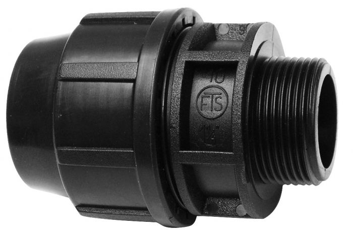 Złączka PE-HD z gwintem zewnętrznym 20 mm x 1/2" 