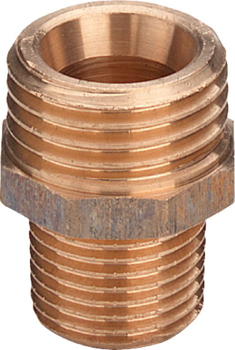 Nypel przejściowy z brązu GZ 1 1/4" x 1" 3246