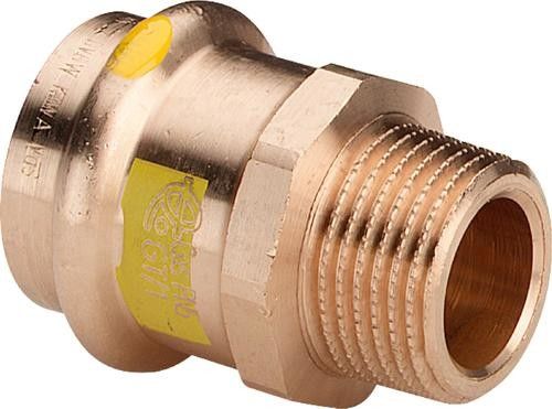 Mufa z brązu przejściowa GZ 22 mm x 3/4" Profipress G 2611 GAZ