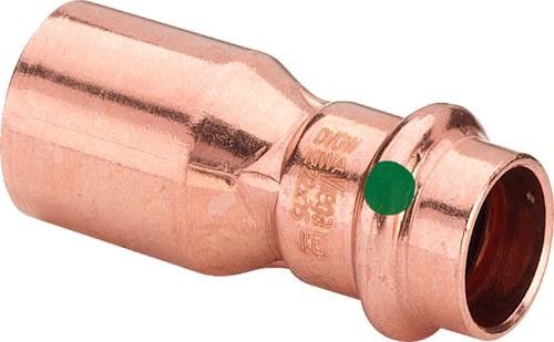Złączka z miedzi redukcyjna. końcówka wsuwana 54 x 42 mm Profipress 2415.1