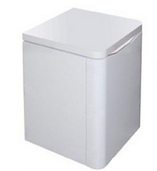 Kontener na kółkach 450 x 460 x 601 mm biały wysoki połysk DURAVIT Puravida | PV920308585