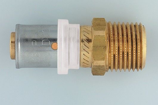 Złączka prosta zaprasowywana 26x3 GZ