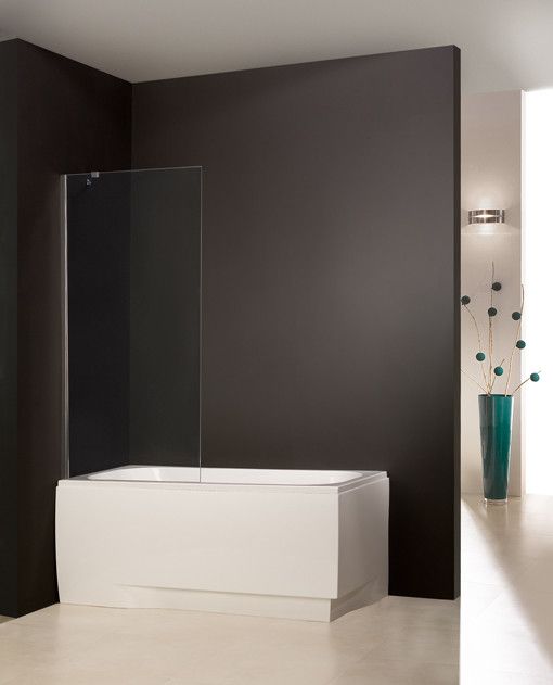 Free Line PW1/FREE-80 parawan nawannowy 800 x 1503 mm srebrny błyszczący szkło hartowane transparentne W0 Glass protect