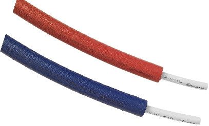 Rura PERT / AL. + pianka polietylenowa wielowarstwowa zacisk typ U VPremium w otulinie 9mm niebieskiej 20 x 2,0 mm zwój 100 m