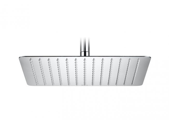 Głowica natryskowa kwadratowy 1-funkcyjna, montowana do sufitu, do ściany 300 x 300 mm ROCA RAINDREAM chrom | A5B2750C00