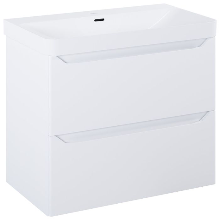 Szafka łazienkowa podumywalkowa 785 x 446 x 635 mm white matt ROCA HELO 80 2S | RE010800205290