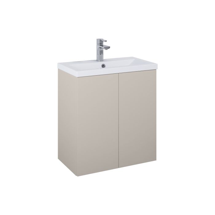 Set łazienkowy 350 x 358 x 673 mm fume matt składający się z szafki i umywalki ceramicznej ROCA KIDO 60 2D | RE020600117020