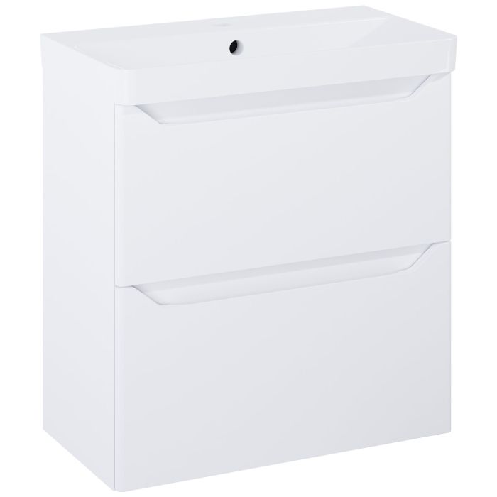 Komplet umywalka z szafką 353 x 656 mm white ROCA HELO COMPACT 60 2S  | RE020600208060
