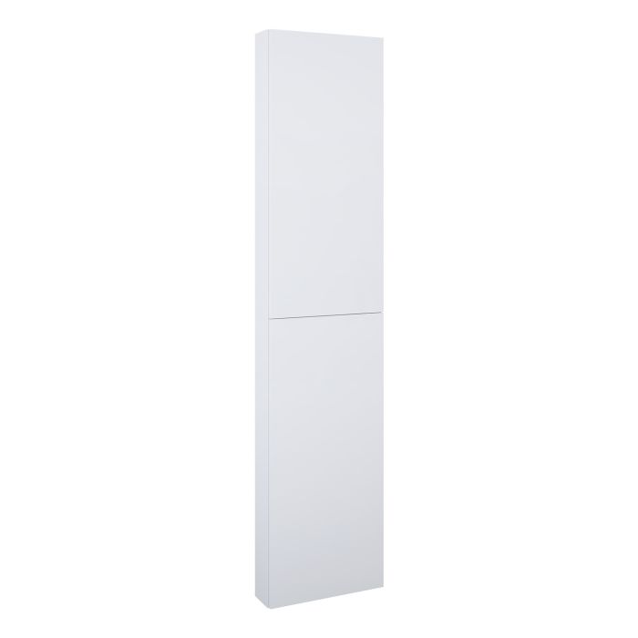 For All słupek 40 2D (12,6) z 2 drzwiami 400 x 126 x 1800 mm white matt