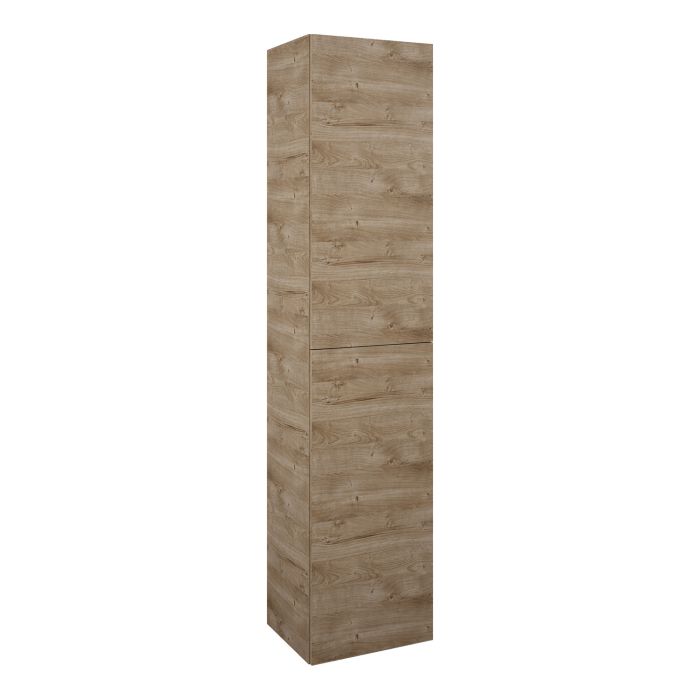 Słupek 400 x 352 x 1800 mm dąb canela z 2 drzwiami ROCA For All 40 2D | RE030400167050
