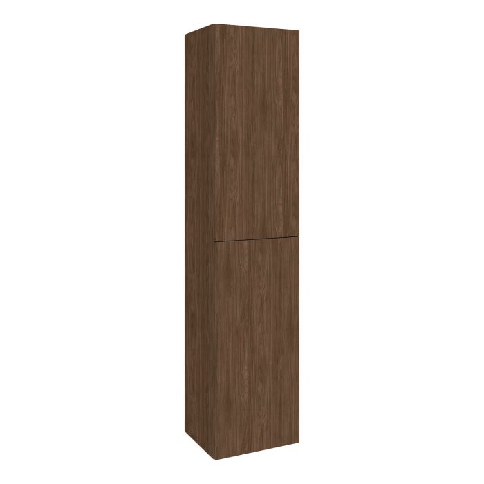 Słupek z płyty laminowanej 400 x 352 x 1800 mm orzech lincoln z 2 drzwiami ROCA For All 40 2D | RE030400167060 #2