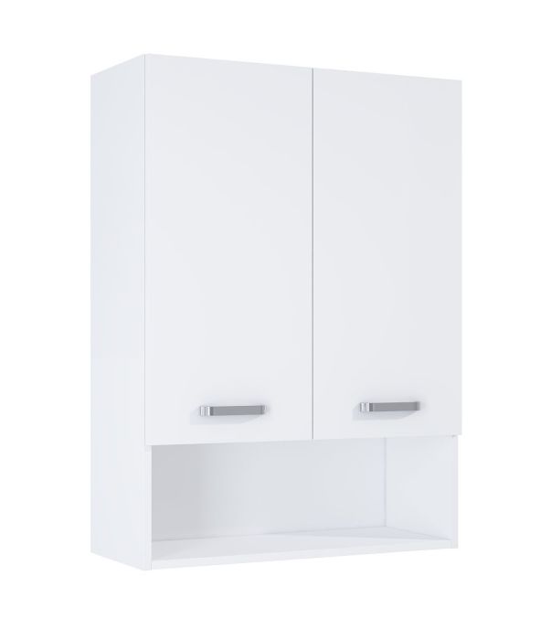 SUNN szafka wisząca 2-drzwiowa nad pralkę 700 x 306 x 970 mm white HG