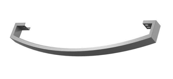 Reling do grzejników INDIVI i INVENTION INSTAL-PROJEKT RS4 C18 aluminium | RS450C18