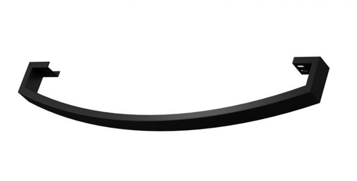 Reling do grzejnika INSTAL-PROJEKT RS4-50 C31 black mat  | RS450C31