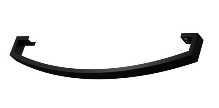 Reling do grzejnika INSTAL-PROJEKT RS4-50 C75 black swan  | RS450C75
