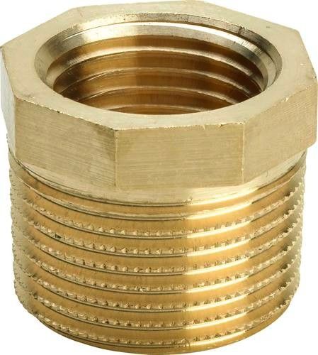 Złączka redukcyjna gwintowana z brązu z wielokątem GZ x GW 1 1/4" x 3/4" 3241