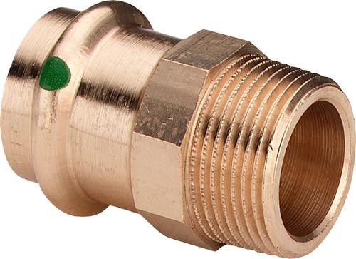 Złączka przejściowa z brązu GZ 54 mm x 2" Sanpress 2211