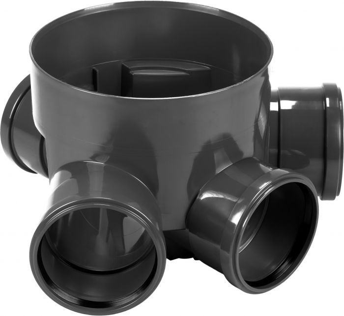 Kineta zbiorcza PP typ 315 3 dopływy z uszczelką 315/200 mm