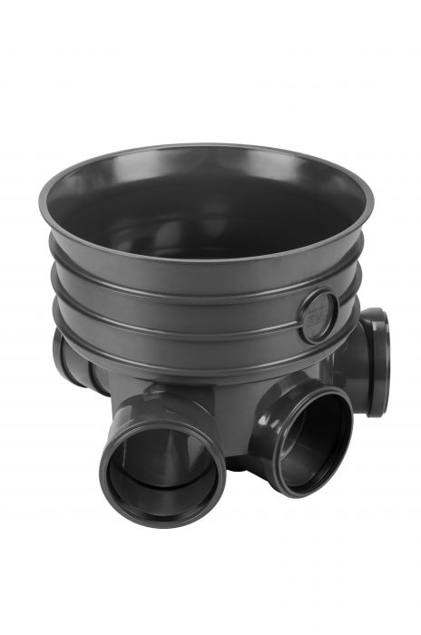 Kineta zbiorcza PP typ 425 4 dopływy z uszczelką 425/315 mm