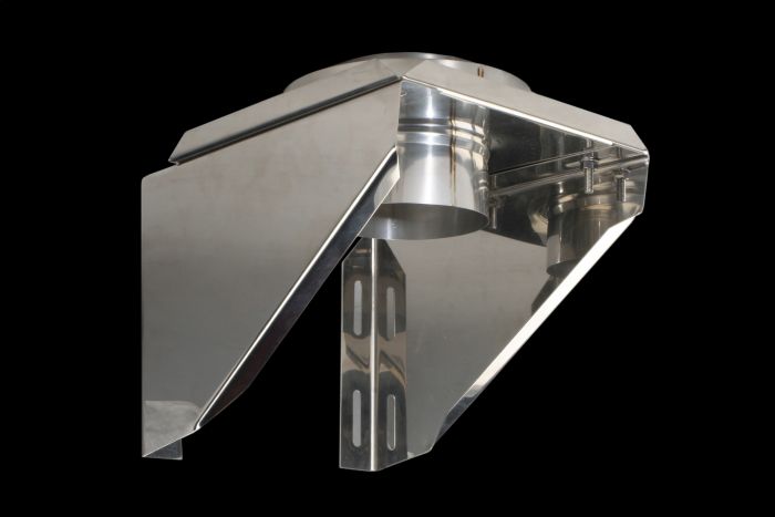 Wspornik do muru 20-30 cm system dwuścienny SD DN 80/130 KRZYSPOL | SD30WDM80130