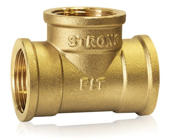 Trójnik gwintowany mosiężny GW 1" SKALAR STRONG