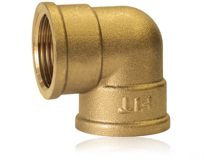 Kolano gwintowane 90° mosiężne GW 1/2" SKALAR NORMAL