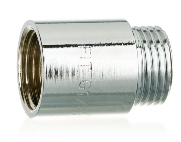 Przedłużka gwintowany mosiężna chromowana GW x GZ 1/2" x 60 mm SKALAR