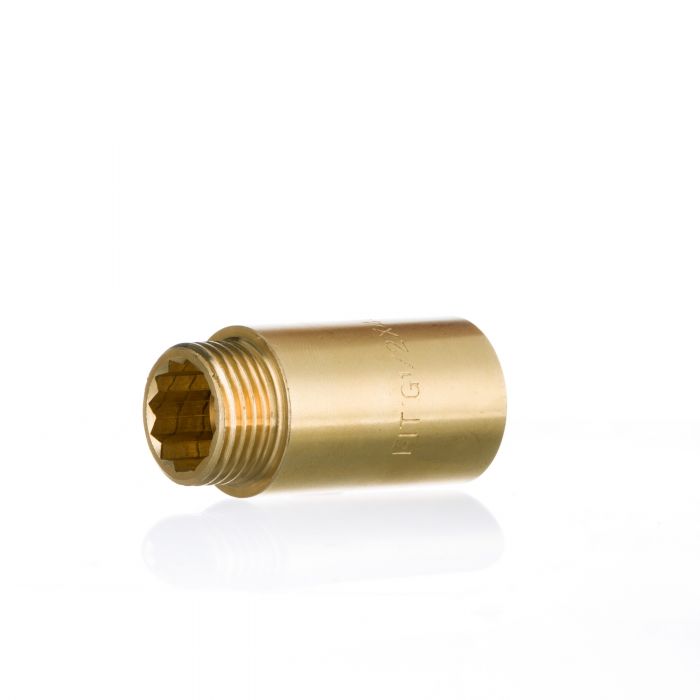 Przedłużka gwintowany mosiężna GW x GZ 3/4" x 15 mm SKALAR NORMAL