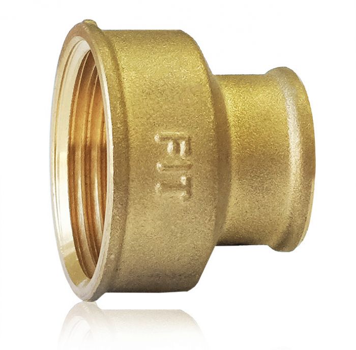 Mufa gwintowana redukcyjna mosiężna GW 3/4" x 1/2" SKALAR NORMAL