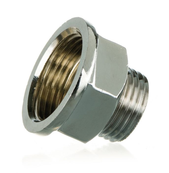 Redukcja gwintowana mosiężna chromowana GZ x GW 3/4" x 1/2" SKALAR