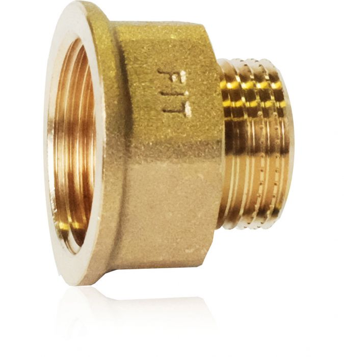 Redukcja gwintowana mufowa mosiężna GW x GZ 3/4" x 1/2" SKALAR STRONG