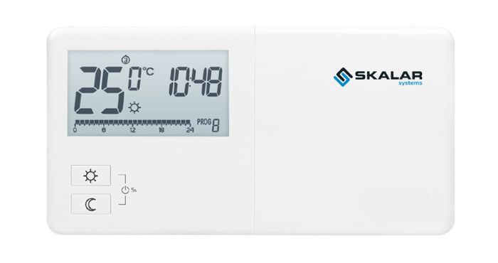Regulator temperatury tygodniowy, bezprzewodowy LARS SKALAR 2025R  | AURSKTUC0R000