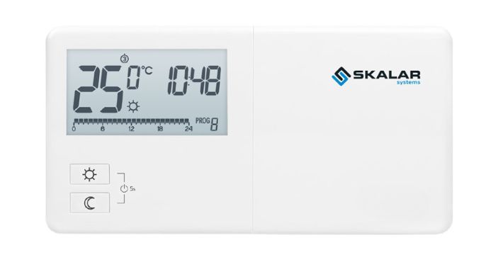 Regulator temperatury tygodniowy, przewodowy LARS SKALAR FX  | AURSKFNX00000