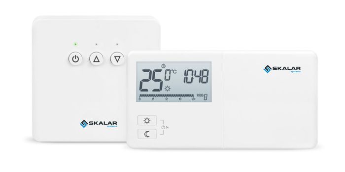 Regulator temperatury tygodniowy bezprzewodowy LARS SKALAR FX RT  | AURSKFNX0SE00