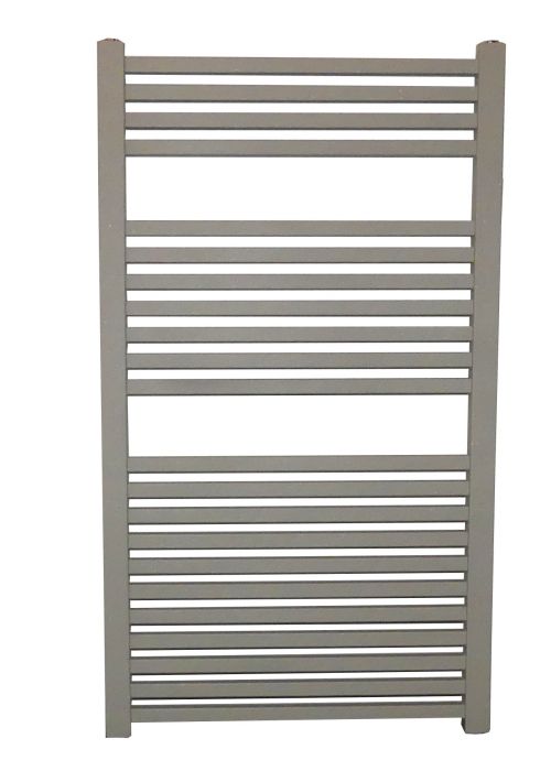 Grzejnik łazienkowy pionowy VITALLE MONZA ARE 95/55 476 W 950x 550 x 75 mm platyna mat przyłącze dolne 11 | 10111196171111