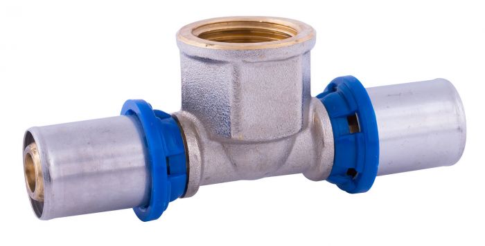 Trójnik zaprasowany SKALAR 50 mm x 3/4" x 50 mm GW