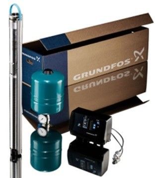 Pakiet hydroforowy GRUNDFOS SQE 2-55 0.7 kW 240 V Q=2 m3/h H=55 m  | 96524505