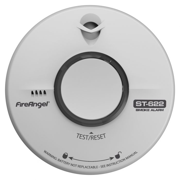 Czujnik dymu z wbudowaną baterią litową FireAngel THERMOPTEK ST-622-PLT