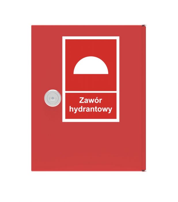 Szafka ochronna natynkowa SWSP-N1 na 1 zawór DN52, bez wyposażenia 350 x 450 x 220 mm RAL 9016 biała