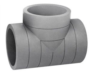 Trójnik EPS ARIA ADURO ADT 125 125 mm