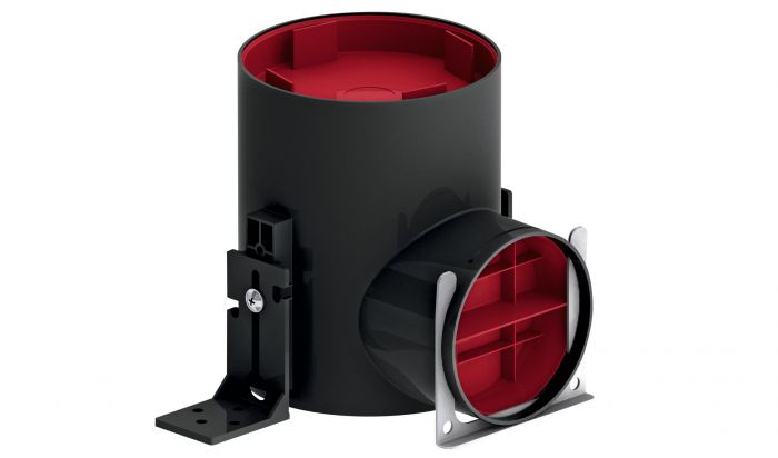 Skrzynka rozprężna TVA-P 90, DN 125 H= 165 mm